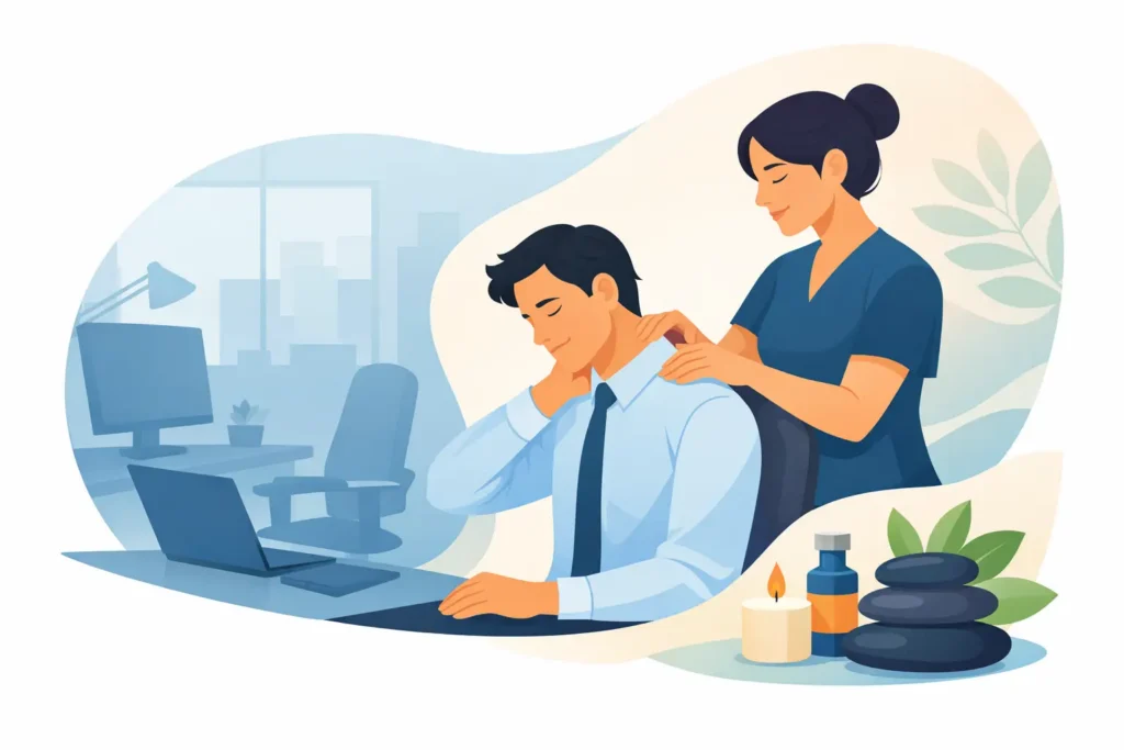 Massage for Desk Job Pain That Feels Better